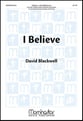 I Believe Two-Part choral sheet music cover